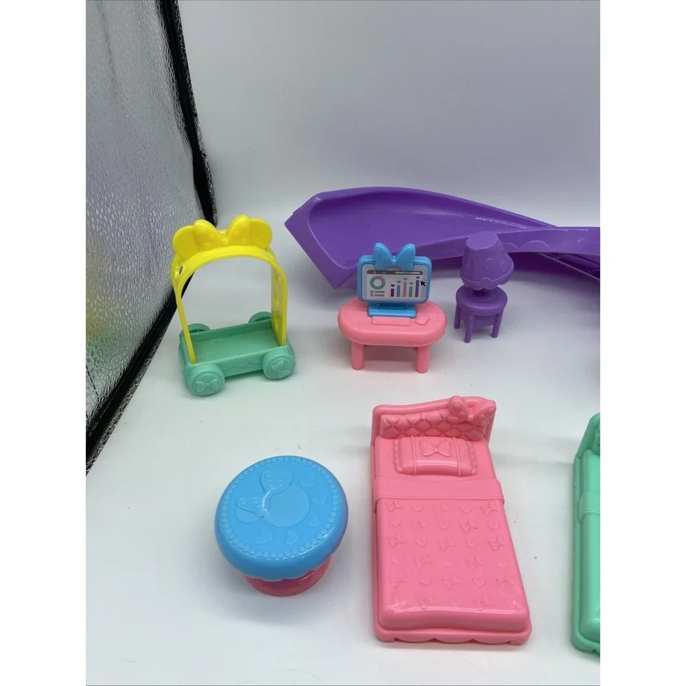 Disney Minnie Mouse Bow-Tel Replacement Parts Furniture Slide Beds Swing Tub‎